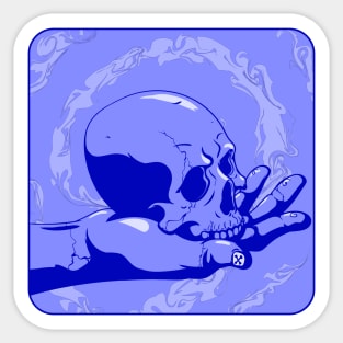 Skull Gift #3 Sticker